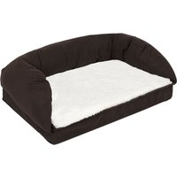 - M: L 90 x B 60 x H 30 cm - Orthopedische Hondenbank Vierkant