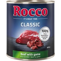 24x800g Rund met Wild Rocco Hondenvoer